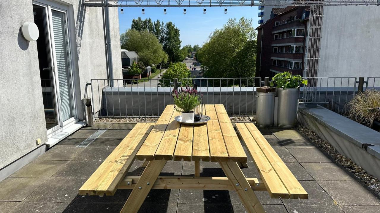 Fischers Ferienwohnung Mit Dachterrasse, Innenstadt Wilhelmshaven Zewnętrze zdjęcie